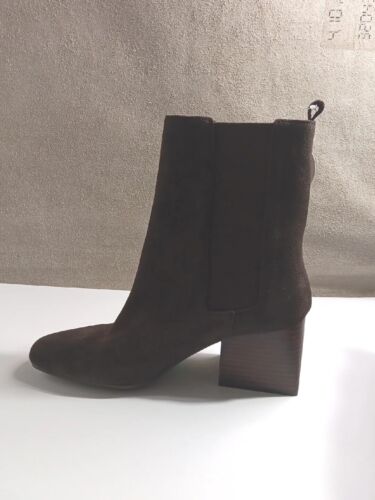 BLONDO Brown Waterproof SELENA suede Pull On Ankle Booties Boots 8M NEW - Picture 4 of 14