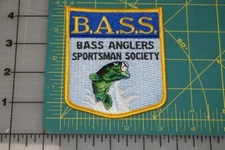 B.A.S.S. Bass Anglers Sportsman Society Patch  (901)