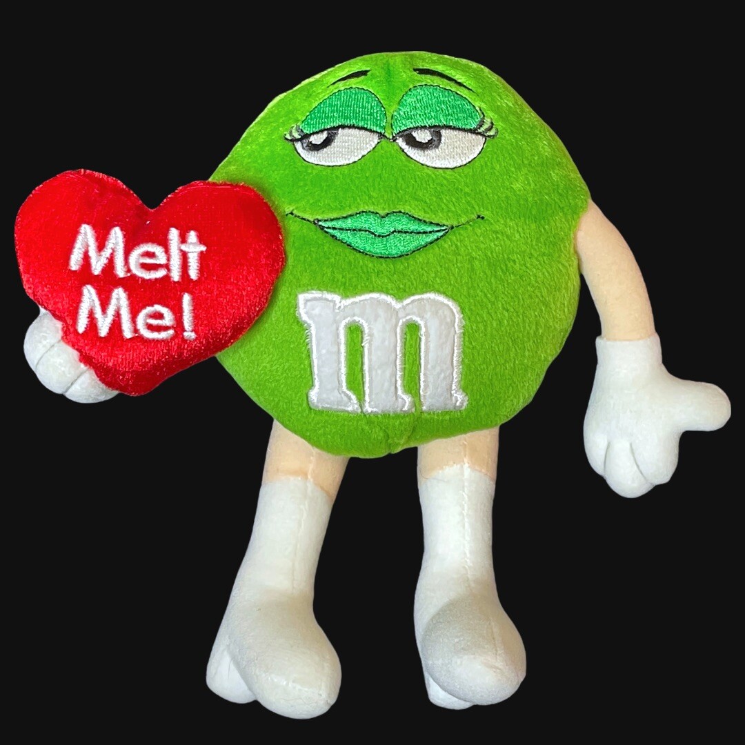RARE Galerie M&M's Sexy Green Candy MELT ME Heart 7
