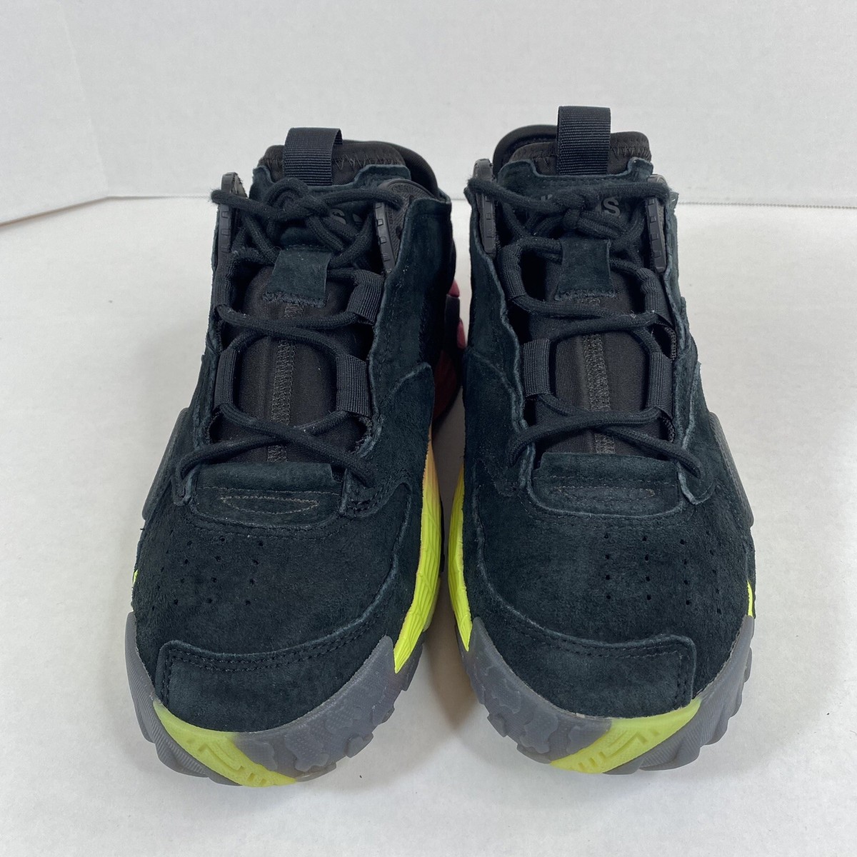 Adidas Streetball Core Basketball Shoe Mens Black Solar Green FZ1971 sz 7.5 Adidas Originals Mens Black Streetball FZ1971 | Mercari main image 2