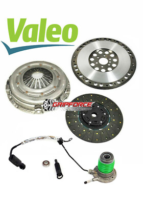 VALEO-GF CLUTCH KIT w/ SLAVE  FORGED FLYWHEEL FOR 05-13 CORVETTE C6 6.0L LS2 LS3