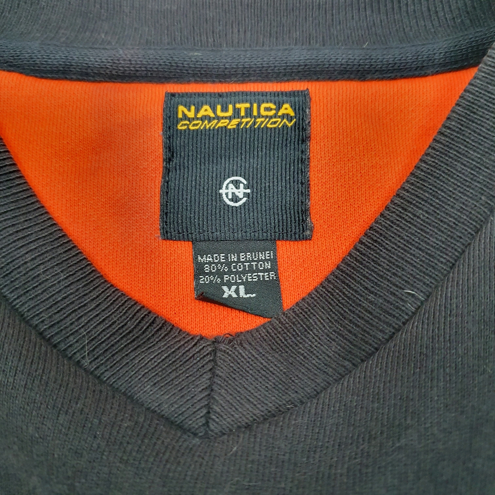 NAUTICA Crewneck Competition Jumper Sweatshirt Mens L image 2