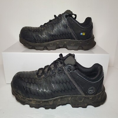 Timberland PRO Womens Powertrain Sport SD Alloy Toe Work Shoes Size 7.5M