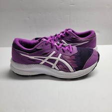 ASICS Girls Contend 8 Print Gs Sneaker Size 4.5 Low Top Lace Up Purple