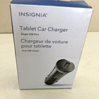 Insignia Universal 12W Car Charger for Tablet Smartphones iPad iPhone Samsung