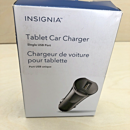 Chargeur de voiture universel Insignia 12 W pour tablette smartphones iPad iPhone Samsung - Photo 1 sur 4