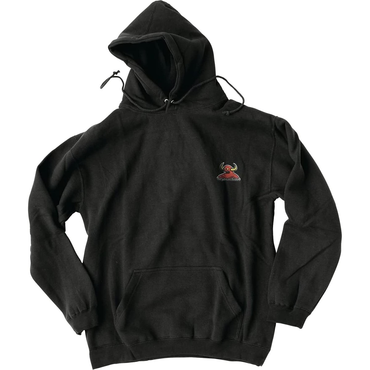 Toy Machine Monster Embroidered Hooded Sweatshirt - MEDIUM Black 