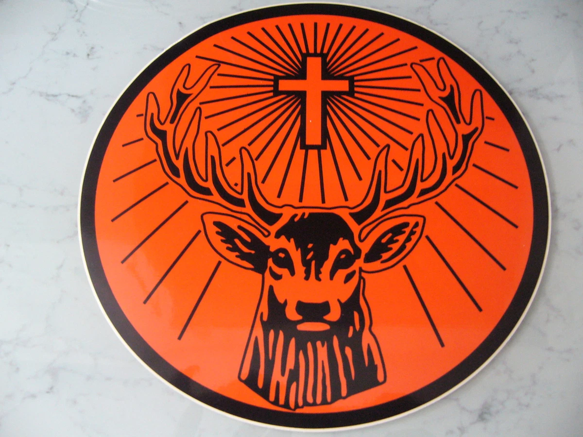 Jägermeister Advertising Wall Plate in Ceramic, 1960s for sale at