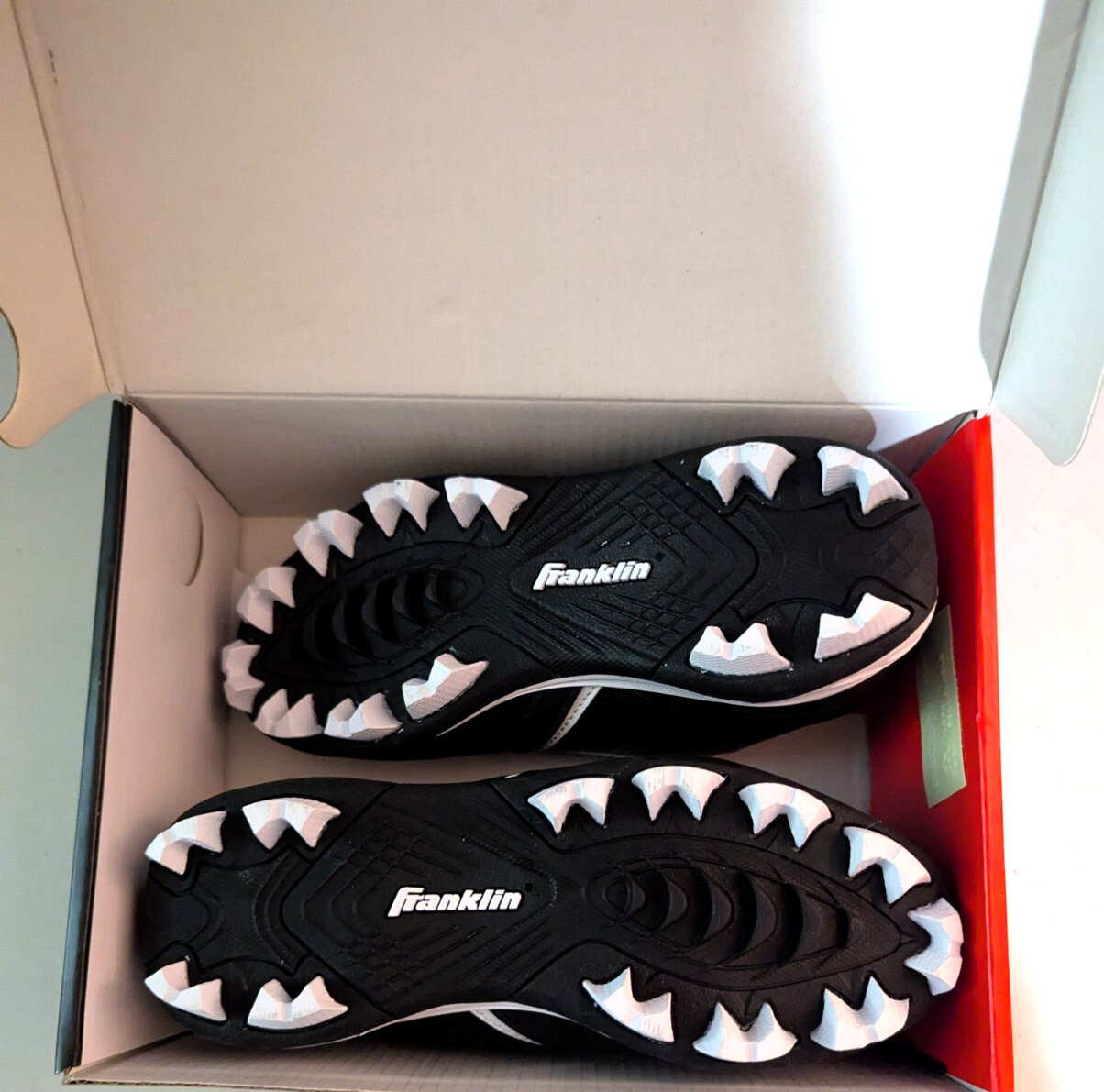 Franklin Tournament baseball cleat NIB boy's 13 high traction technology