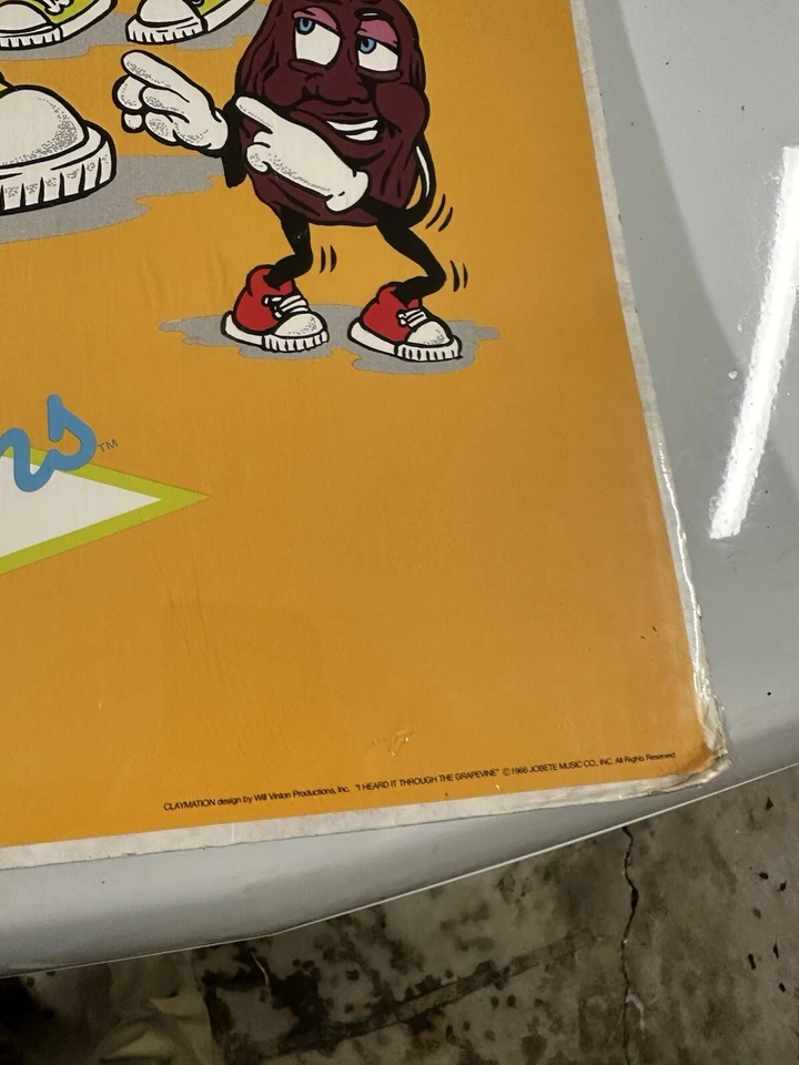 California Raisins Band Poster Vintage 1987 - Image 4 of 4