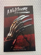 Nightmare On Elm Street eye shadow palette w/ 12 Shades Freddy Kreuger horror