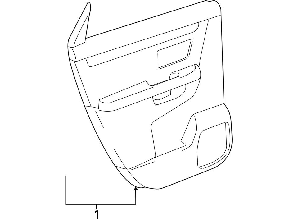 Tarjeta gris 83740-78J01 para panel de moldura de puerta trasera Suzuki Vitara XL-7 LH 2007-2009 Foto 4 de 4