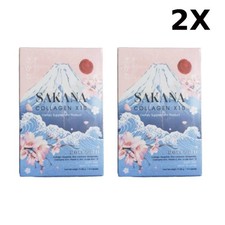 2X Rosegold Sakana Collagen x10 Anti Aging Wrinkles Heathy Skin Whitening