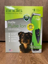 Andis Proclip Pulse Ion Medium Green Dog Trimmers