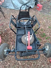 Kids One Seater Go Kart Frame With Brakes And Tires(no engine)