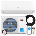 12000 BTU Mini Split Air Conditioner & Heater w/1 Ton Heat Pump Installation Kit