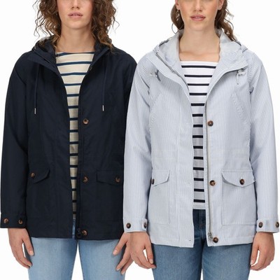Regatta Nahla wasserdichte leichte Damenjacke Mantel mit Kapuze