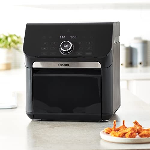 10 Qt Air Fryer Toaster Oven Combo with 14-in-1 Functions for Family Cooking