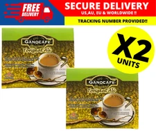Gano Excel Gano Cafe Ginseng Longjack Ganoderma (15 sachets X 21g) X 2 BOXES