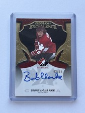 2016 Upper Deck The Cup Bobby Clarke #POE-BC Program of Excellence - Auto 03/10
