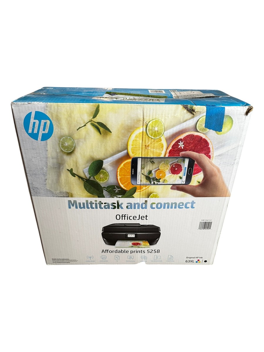 HP Officejet 5258 Wireless All-in-One Inkjet Printer - Z4B12A#1H3