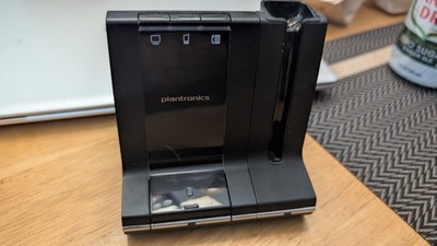 Used Plantronics Savi 740 With Lync- Dect 6.0. See Photos Of Headset Boom.