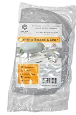 SAVUK Ironing Board Cover 12x30 Inch 40x90 cm Gray Heat Reflective Non Slip