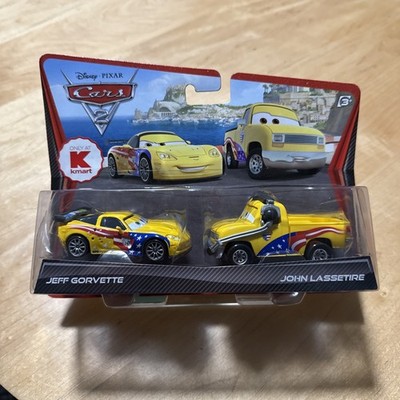 Disney Pixar Cars JEFF GORVETTE & JOHN LASSETIRE | eBay