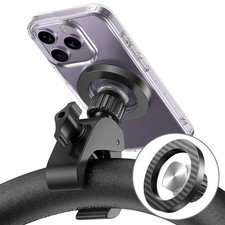 Magnetic Holder Clamp Mount: 24 N55 Magnet Rotatable Handlebar for MagSafe f...