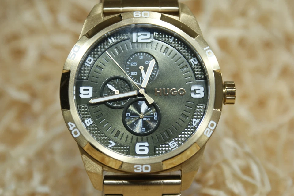 Hugo Boss Grip 1530277 gents quartz wristwatch (W110) - image 2 of 4