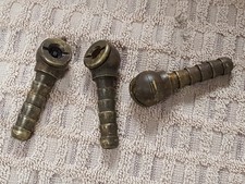 Schrader 5493 Tire Tube Air Filler Hose Fitting Antique Brass Model T 1920 1930 Schrader 5493 Tire Tube Air Filler Hose Fitting Antique Brass Model T 1920 1930