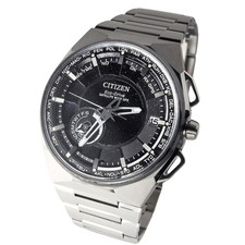 Citizen CC3097-52E Satellite Super Titanium Eco-Drive Black Dial Men's Watch
