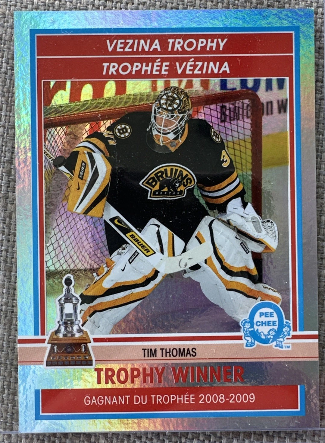 2009-10 O-Pee-Chee Trophy Winners #TW5 Tim Thomas