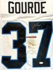 YANNI GOURDE SIGNED #14 CUSTOM JERSEY - Size XL (JSA W/Card) Seattle Kraken — photo 2