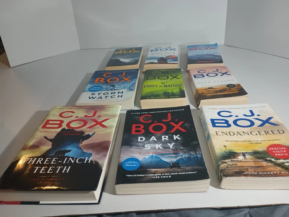 Lot of 26 C.J. Box Joe Pickett & other novels - Image 4 of 4