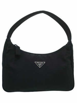 Prada Tessuto Nylon Saffiano ReEdition 2005 Bag Black