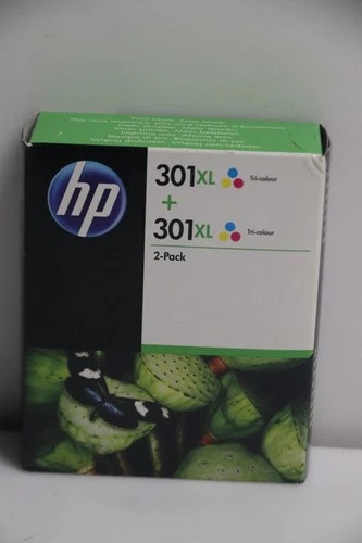 2X Cartouche encre originale Hewlett Packard HP 301XL D8J46AE DATE PASSéE 2020