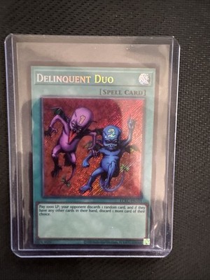 Delinquent Duo Platinum Secret Rare ￼