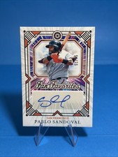 2025 Panini Boys of Summer - Fan Favorites Signatures Pablo Sandoval #11 /75...