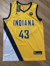 NWT Indiana Pacers Jersey Mens Large Pascal Siakam Swingman Nike Air Jordan