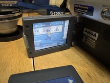 Sony Digital Handycam DCR-TRV19 Unused Camcorder - Bower Lens - Bag - Kit - Batt