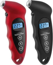 Digital Tire Pressure Gauge 150 PSI 4 Settings with Backlight LCD Gauge... 