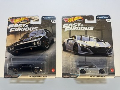 Hot Wheels Premium Fast & Furious - Full Force 2-Pack #2 (See Description)