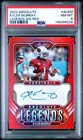 2022 PANINI ABSOLUTE LEGENDS SIGNATURES RED #ALKM KYLER MURRAY 17/35 PSA 8 AUTO