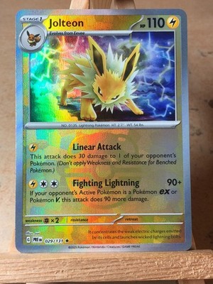 Jolteon 029/131 - Prismatic Evolutions - Masterball - Pokémon Card - English