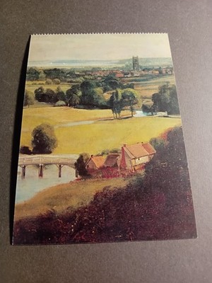 John Constable Kunst Postkarte, Das Tal des Stour, unbesendet