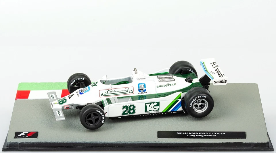 Williams FW07 Clay Regazzoni 1979 Modellino Scala 1:43 Formula1 F1 Blister Nuovo - Immagine 2 di 4