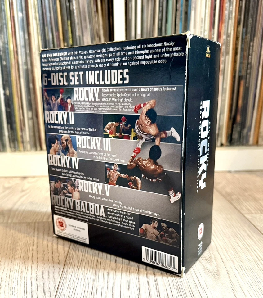Rocky - Heavyweight Collection - Blu-Ray Box Set Sylvester Stallone Balboa - Image 2 of 4