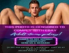 HOT DADDY - Fine Art Photo - Sexy beautiful muscular Gay Male - 8.5x11in 10525