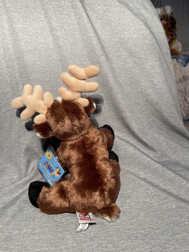 WEBKINS Ganz HM137 Reindeer Plush Stuffed Animal (Item D048) - Picture 3 of 5